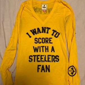 Victoria’s Secret PINK steeler shirt